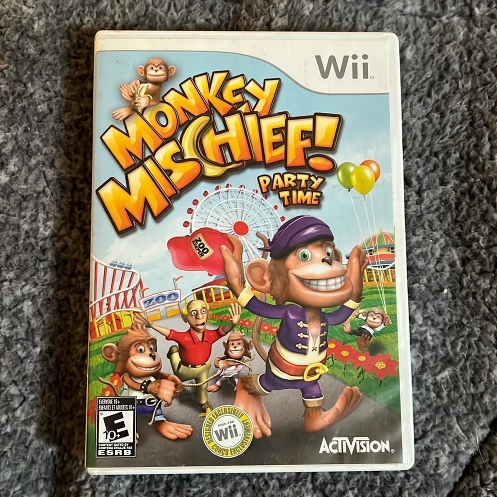 Wii Monkey Mischief! Party Time​​​​